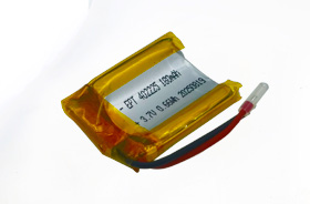 3.7V 402224 180mAh 點(diǎn)讀筆弧形鋰電池